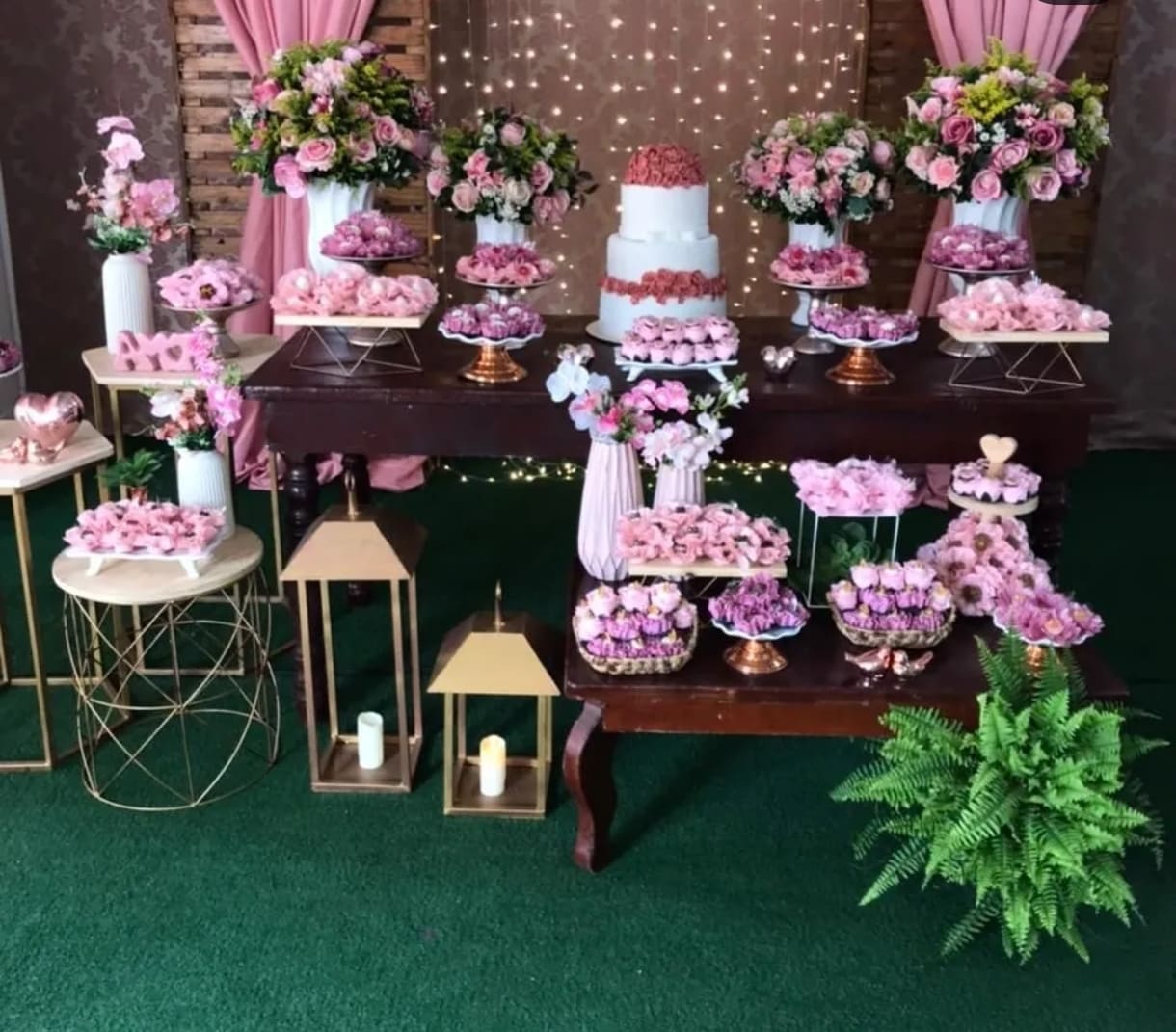 Decoração de casamento no Palacy Eventos em Salvador, Bahia