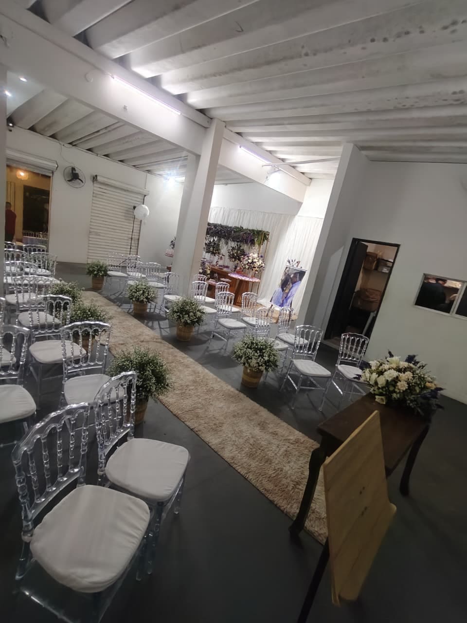 Espaço do Palacy Eventos decorado para festa em Salvador, Bahia