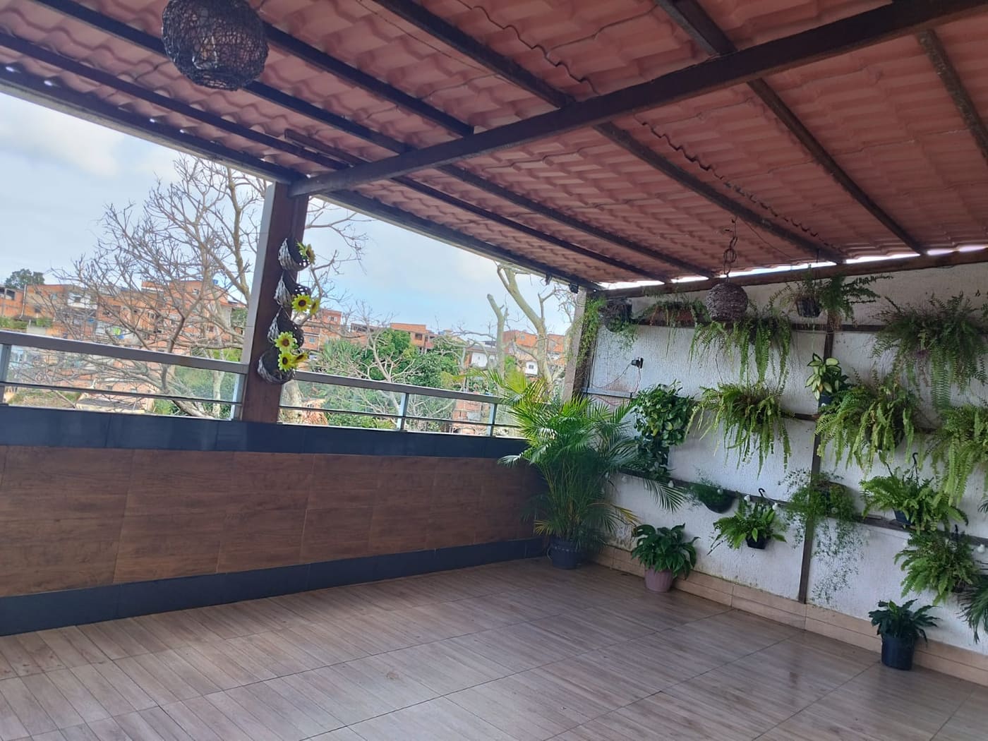 Jardim e natureza do Palacy Eventos em Salvador, Bahia